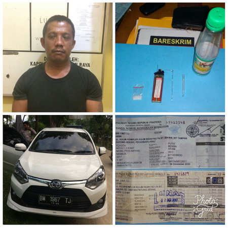 Diduga Isap Shabu di Alam Mayang, SKS Diamankan Polisi